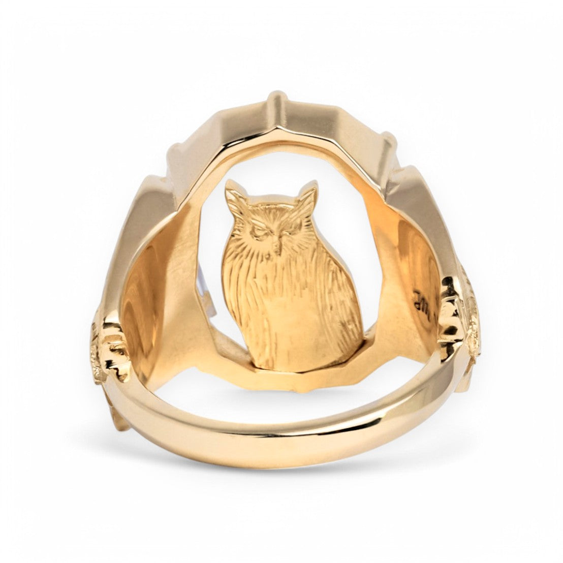 The Good Fortune Ring - Owl – Jilian Maddin Jewellery