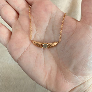 Montana Sapphire Burst Necklace
