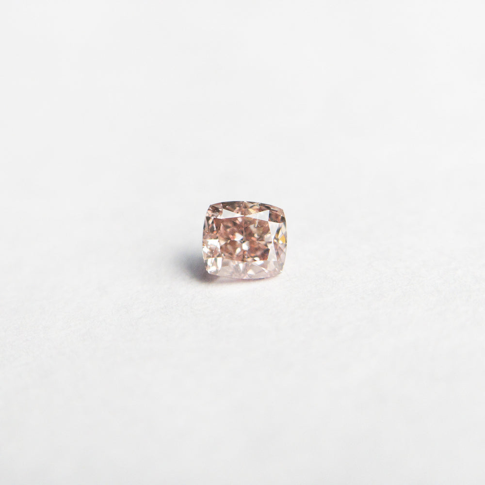 0.13ct 2.86x2.63x1.93mm GIA Fancy Pink Cushion Brilliant 🇦🇺 24101-01