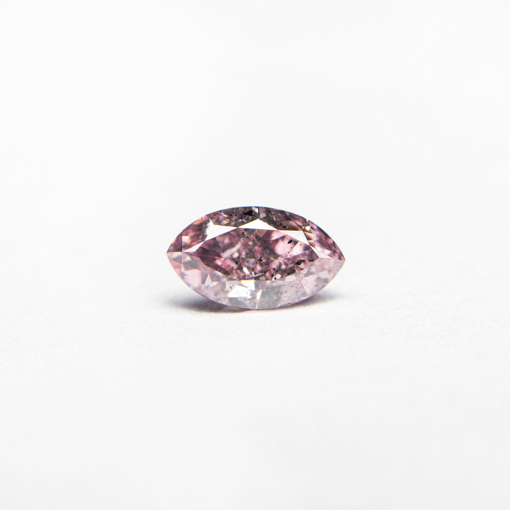 0.29ct 5.70x3.27x2.29mm GIA I1 Fancy Intense Purplish Pink Marquise Brilliant 24148-01