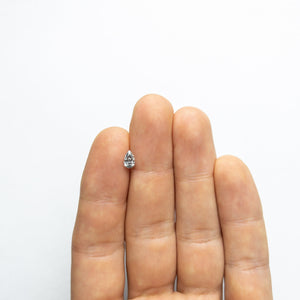 0.45ct 6.80x4.05x2.42mm GIA VVS2 Fancy Blue Pear Brilliant 24126-01