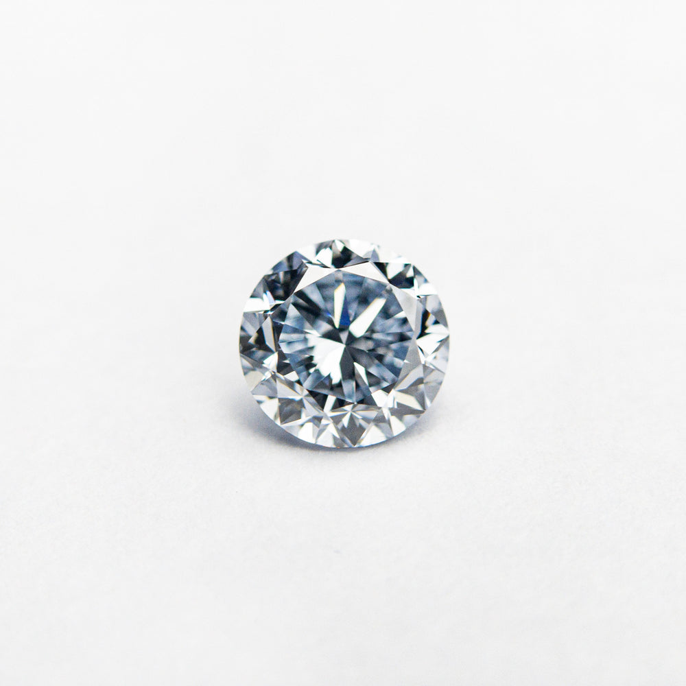 0.53ct 5.07x5.05x3.25 GIA VS2 Fancy Blue Round Brilliant 24145-01