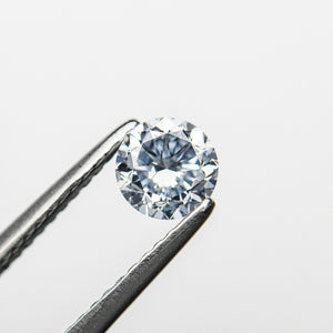 0.53ct 5.07x5.05x3.25 GIA VS2 Fancy Blue Round Brilliant 24145-01