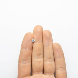 0.53ct 5.07x5.05x3.25 GIA VS2 Fancy Blue Round Brilliant 24145-01
