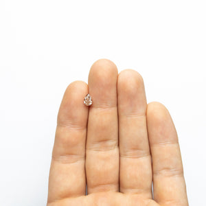 0.68ct 7.06x4.68x2.76mm VS2 Fancy Pink Pear Brilliant 🇦🇺 24112-01