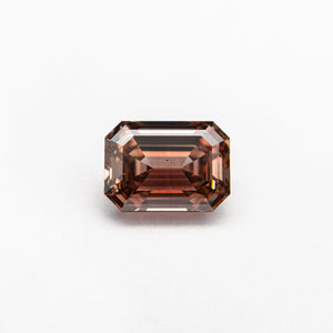 
            
                Load image into Gallery viewer, 0.70ct 5.73x4.18x2.92mm GIA VS2 Fancy Brown-Pink Cut Corner Rectangle Step Cut 🇦🇺 24138-01
            
        
