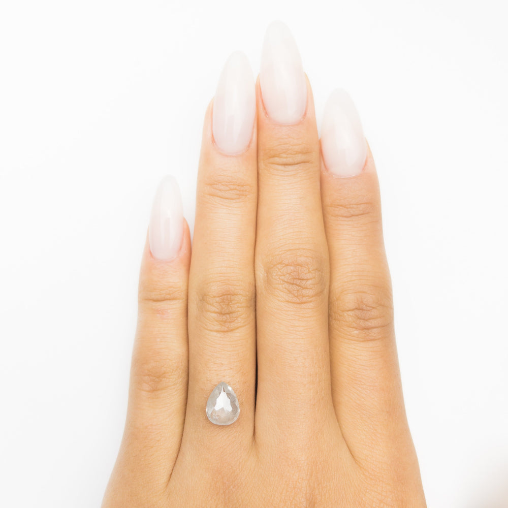 
                  
                    1.78ct 8.83x6.97x3.44mm Pear Double Cut 18909-02 - Misfit Diamonds
                  
                