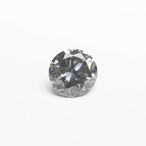 
            
                Load image into Gallery viewer, 0.70ct 5.34x5.33x3.57mm Fancy Grey Round Brilliant 18968-18
            
        