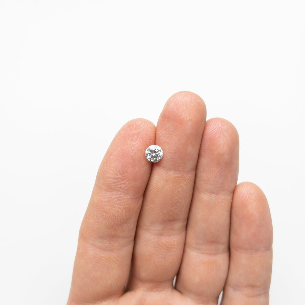 
            
                Load image into Gallery viewer, 1.01ct 6.40x6.36x3.90mm GIA Faint Grey Round Brilliant 19000-01 - Misfit Diamonds
            
        