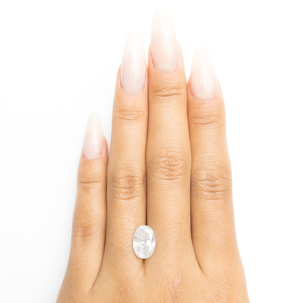 
                  
                    3.15ct 11.47x8.02x4.95mm Oval Brilliant 19106-01 - Misfit Diamonds
                  
                