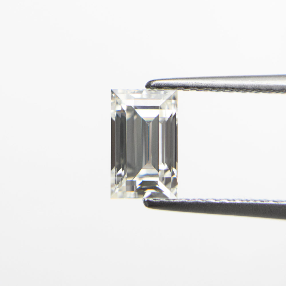 
                  
                    1.01ct 6.98x4.31x3.41mm VS1 I Baguette Step Cut 19136-04 - Misfit Diamonds
                  
                