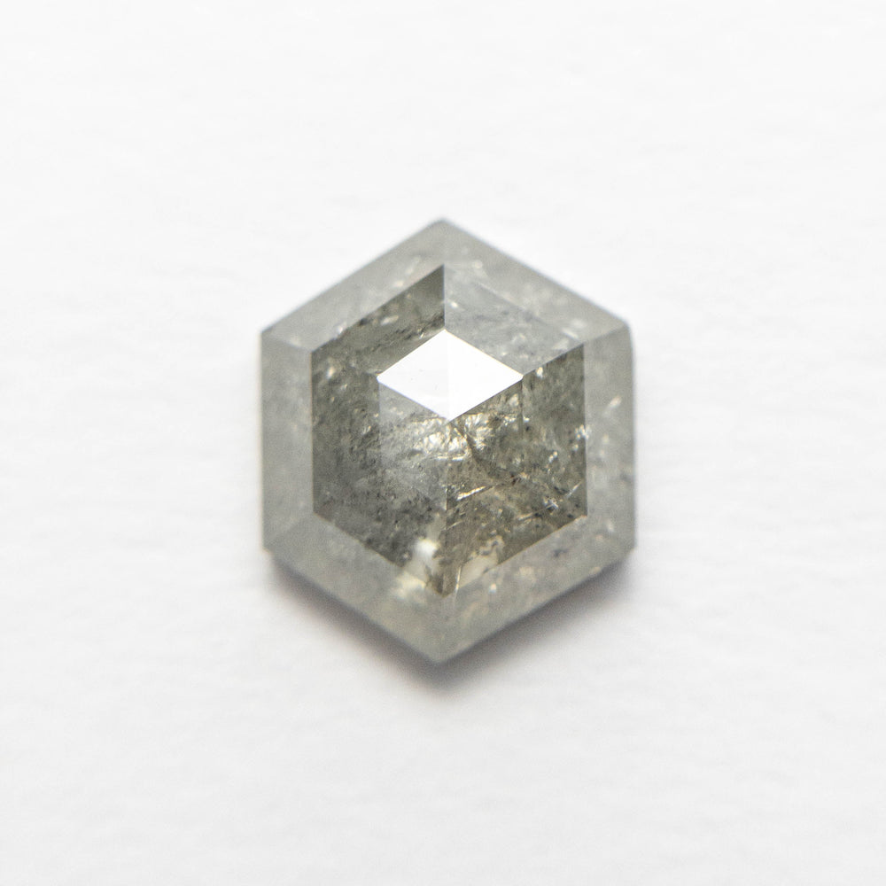 
            
                Load image into Gallery viewer, 2.47ct 9.59x8.09x3.88mm Hexagon Rosecut 19256-02
            
        