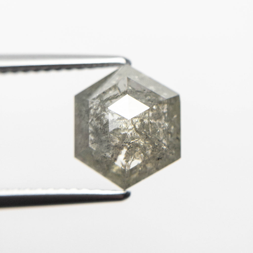 
            
                Load image into Gallery viewer, 2.47ct 9.59x8.09x3.88mm Hexagon Rosecut 19256-02
            
        