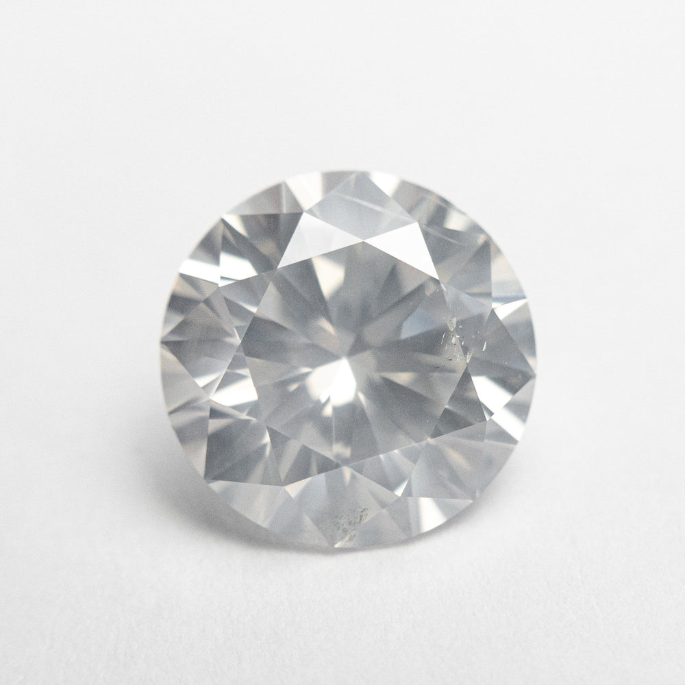 
                  
                    4.00ct 10.13x10.12x6.25mm GIA I2 Fancy White Round Brilliant 19263-01 - Misfit Diamonds
                  
                