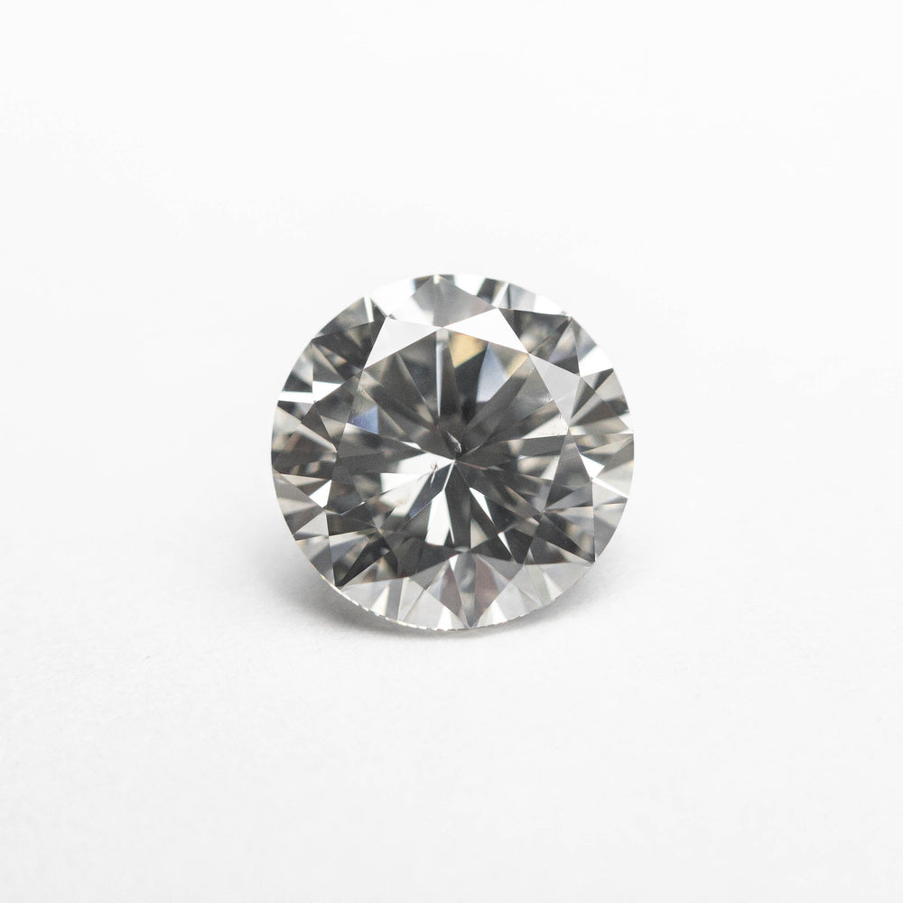 
            
                Load image into Gallery viewer, 1.03ct 6.43x6.41x3.89mm SI2 Fancy Grey Round Brilliant 19560-01
            
        