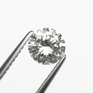 
            
                Load image into Gallery viewer, 1.03ct 6.43x6.41x3.89mm SI2 Fancy Grey Round Brilliant 19560-01
            
        