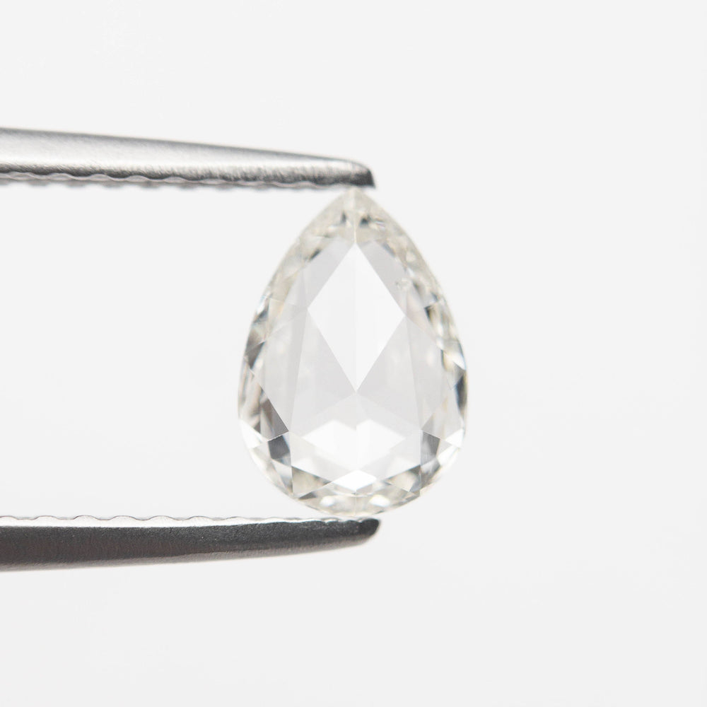 0.73ct 7.61x5.23x2.36mm SI2 H Pear Rosecut 19594-02
