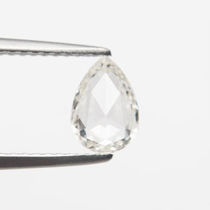 0.73ct 7.61x5.23x2.36mm SI2 H Pear Rosecut 19594-02