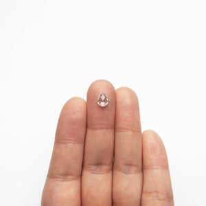 0.73ct 7.61x5.23x2.36mm SI2 H Pear Rosecut 19594-02