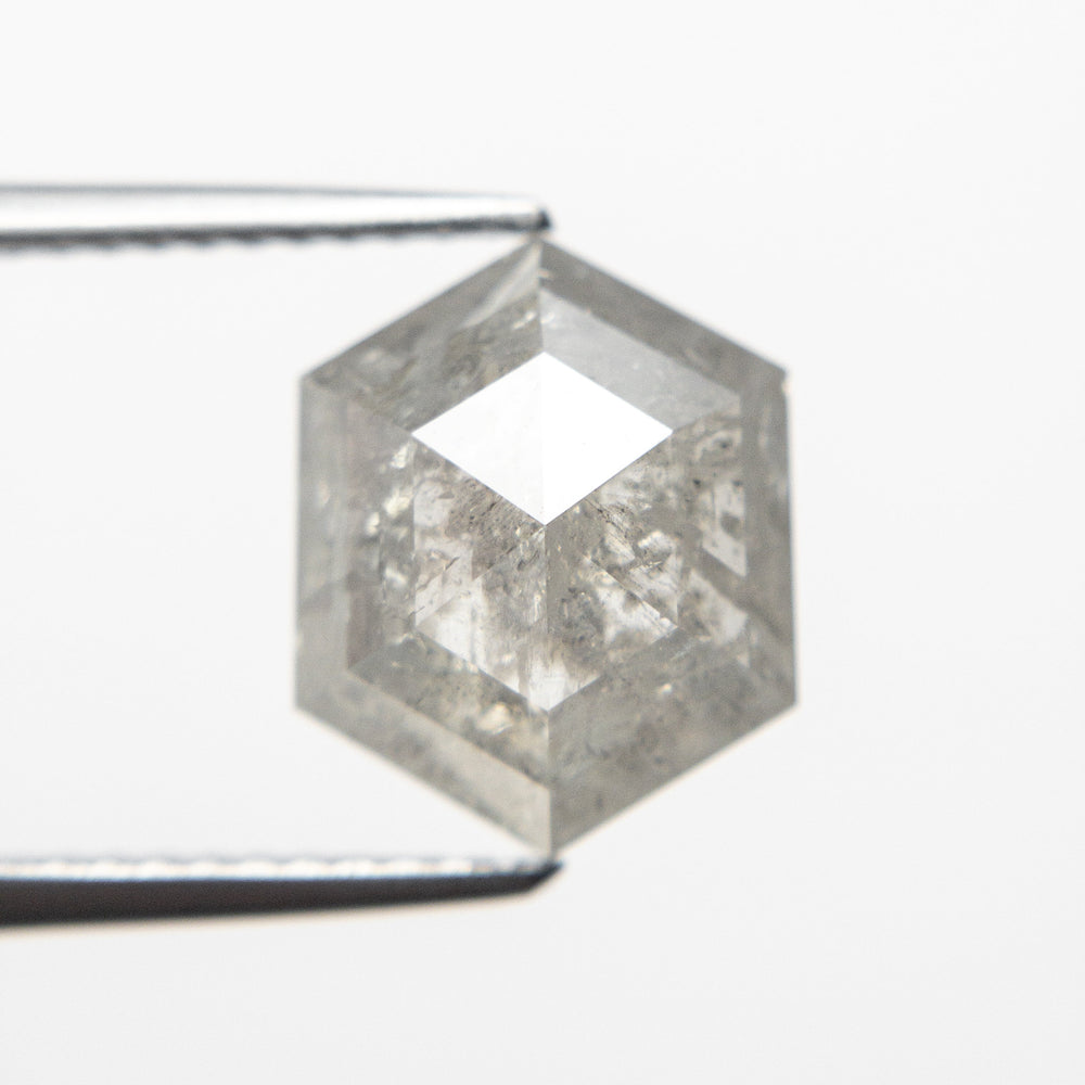 3.36ct 10.92x8.75x4.23mm Hexagon Rosecut 19619-03