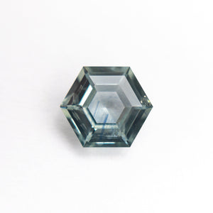 1.39ct 7.97x6.92x3.09mm Hexagon Double Cut Sapphire 19878-01
