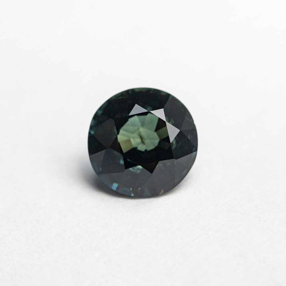 
            
                Load image into Gallery viewer, 1.39ct 6.45x6.42x4.21mm Round Brilliant Sapphire 20674-09
            
        