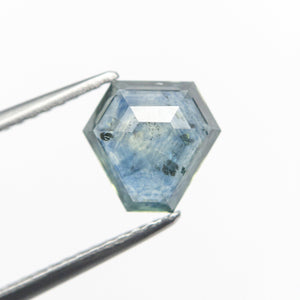 
            
                Load image into Gallery viewer, 1.85ct 7.28x7.70x3.45mm Shield Rosecut Sapphire 21603-19
            
        
