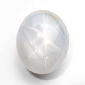 
            
                Load image into Gallery viewer, 14.93ct 14.37x11.94x8.58mm Oval Cabochon Cut Star Sapphire 22502-01
            
        