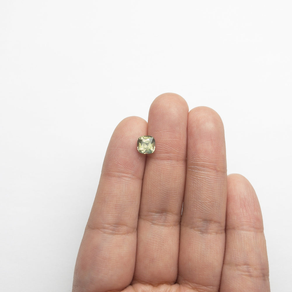 1.78ct 6.53x6.48x4.82mm Cushion Brilliant Sapphire 22682-03
