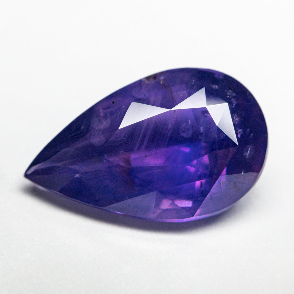 
            
                Load image into Gallery viewer, 5.06ct 14.20x8.76x5.44mm Pear Brilliant Sapphire 23000-01
            
        