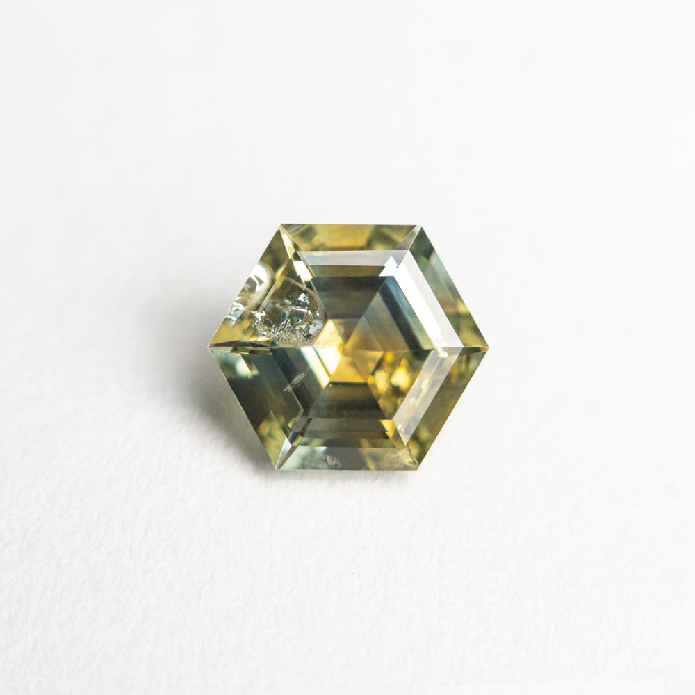 
            
                Load image into Gallery viewer, 1.02ct 6.76x5.91x3.45mm Hexagon Step Cut Sapphire 23088-02
            
        