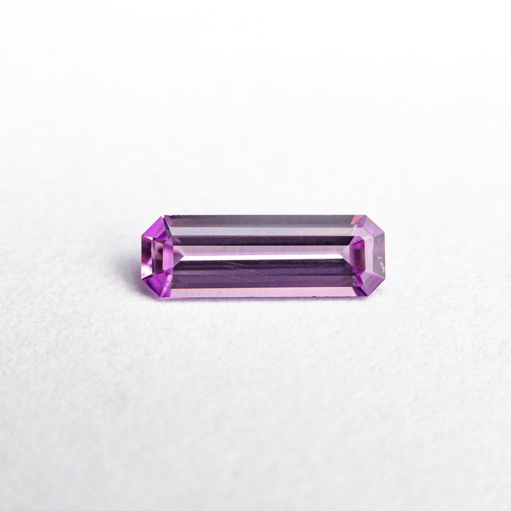 0.36ct 7.78x2.65x1.60mm Cut Corner Rectangle Step Cut Sapphire 23102-01