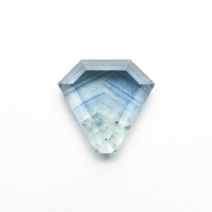 
            
                Load image into Gallery viewer, 1.58ct 7.53x7.86x2.68mm Shield Portrait Cut Sapphire 23469-17
            
        