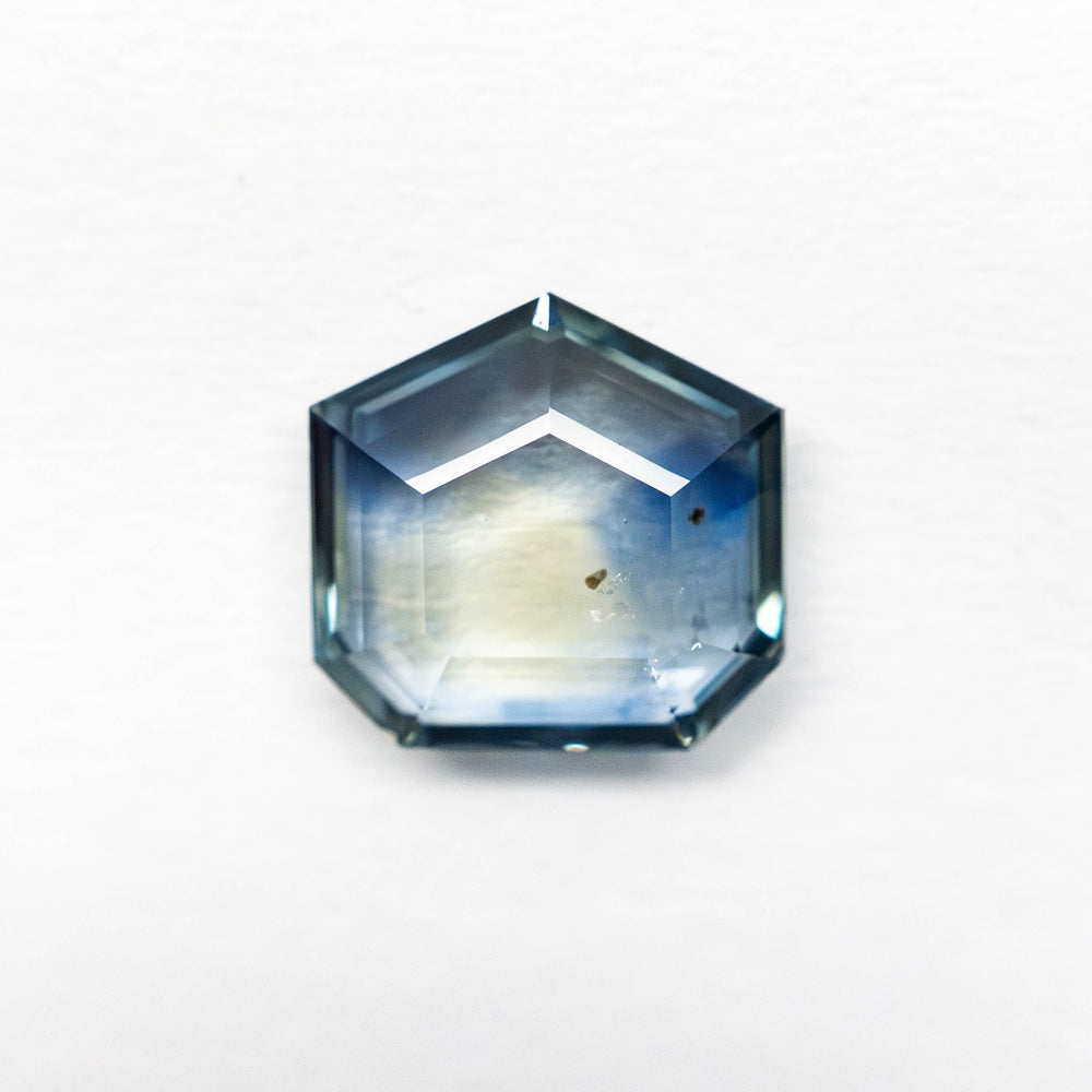 
            
                Load image into Gallery viewer, 1.27ct 6.61x6.78x2.35mm Shield Portrait Cut Sapphire 23474-43
            
        