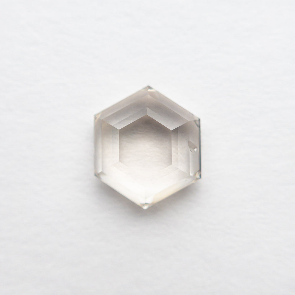 1.56ct 6.99x6.25x3.25mm Hexagon Portrait Cut Sapphire 23709-02