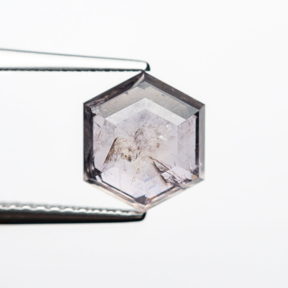 
            
                Load image into Gallery viewer, 2.42ct 8.54x7.36x3.46mm Hexagon Portrait Cut Sapphire 23709-05
            
        