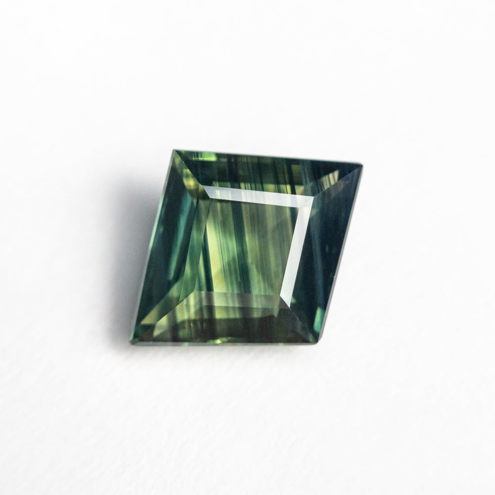 
            
                Load image into Gallery viewer, 1.74ct 10.01x8.19x3.59mm Lozenge Step Cut Sapphire 23804-02
            
        