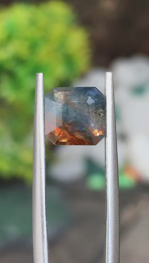 Sapphire Denman Trio Ring