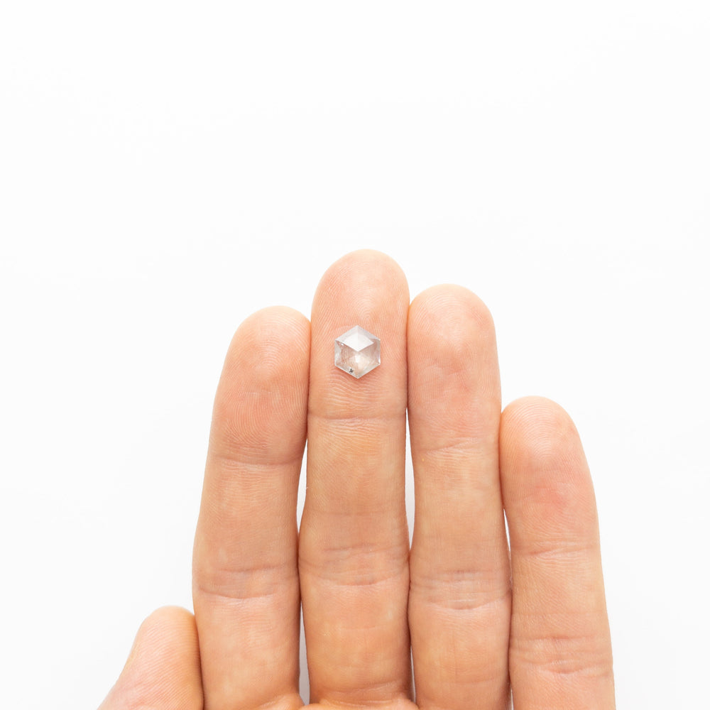 
                  
                    1.19ct 8.86x7.59x2.33mm Hexagon Rosecut 19132-03 - Misfit Diamonds
                  
                