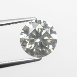 3.11ct 9.16x9.13x5.87mm VS2 Fancy Grey Round Brilliant 19416-01