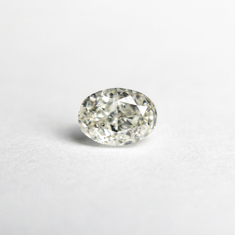 0.70ct 6.09x4.50x3.04mm SI2 K Oval Brilliant 19647-05