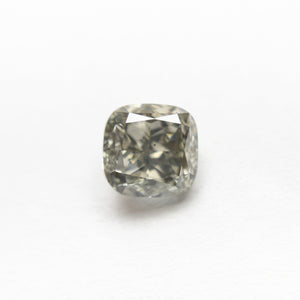
            
                Load image into Gallery viewer, 1.10ct 5.60x5.49x3.71mm Fancy Grey Cushion Brilliant 19913-09
            
        