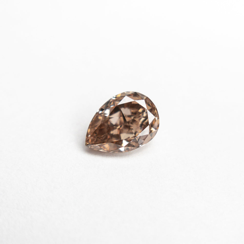 
            
                Load image into Gallery viewer, 0.50ct 6.12x4.34x2.58mm VS2 Fancy Deep Brownish Pink Pear Brilliant 19921-01
            
        