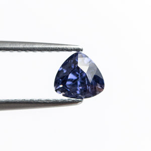 
            
                Load image into Gallery viewer, 0.74ct 5.36x4.96x3.93mm Trillion Brilliant Sapphire 22319-01
            
        
