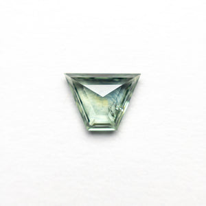 
            
                Load image into Gallery viewer, 0.78ct 7.17x5.31x2.25mm Trapezoid Rosecut Sapphire 22434-91
            
        