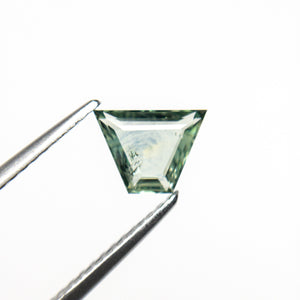 
            
                Load image into Gallery viewer, 0.78ct 7.17x5.31x2.25mm Trapezoid Rosecut Sapphire 22434-91
            
        