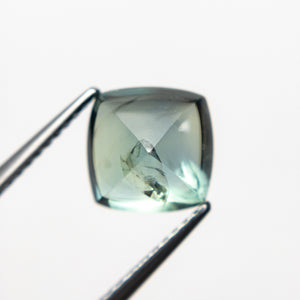 
            
                Load image into Gallery viewer, 4.06ct 8.14x8.13x6.00mm Cushion Sugarloaf Cabochon Cut Sapphire 22704-01
            
        