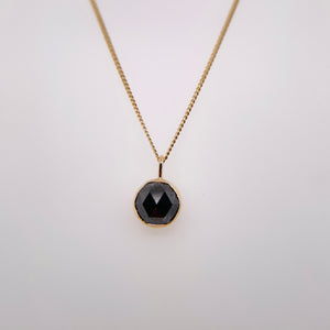 Black Rosecut Pendant