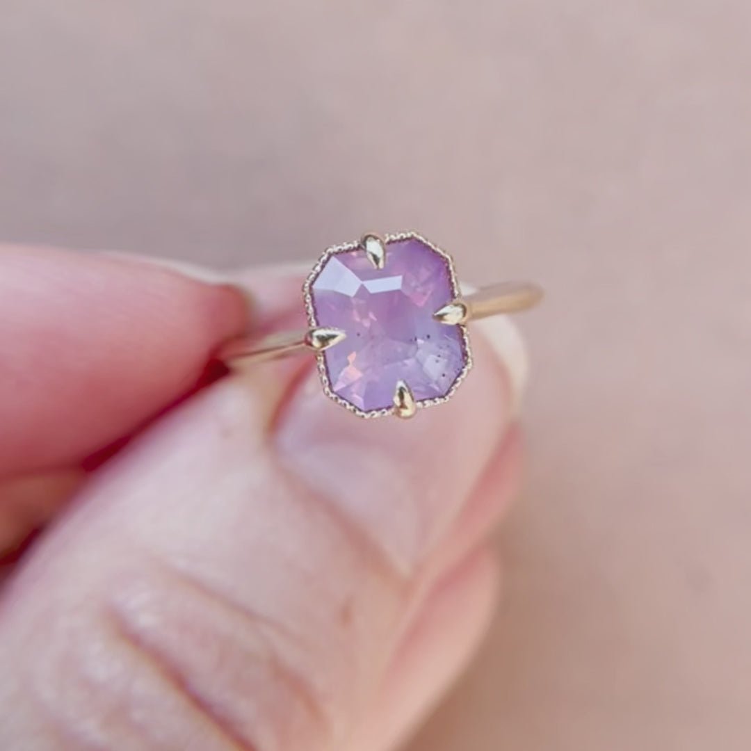Monaco Solitaire Ring